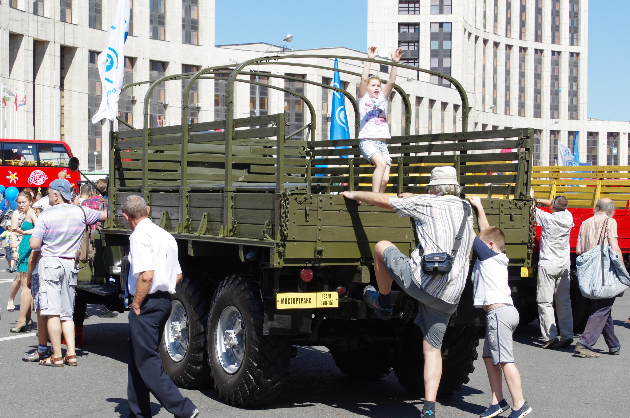 Грузовой автомобиль повышенной проходимости ЗИЛ-157