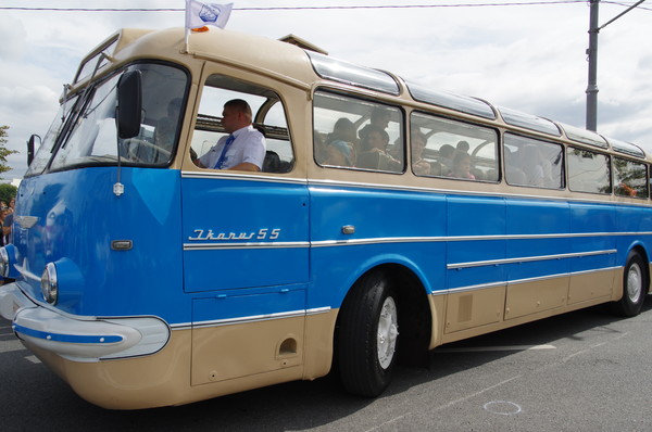 Междугородный автобус Ikarus 55 1953 года выпуска