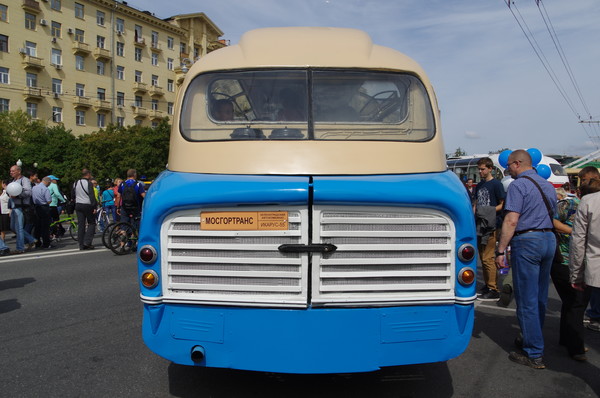 Междугородный автобус Ikarus 55 1953 года выпуска