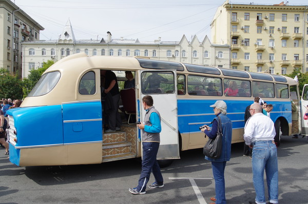 Междугородный автобус Ikarus 55 1953 года выпуска