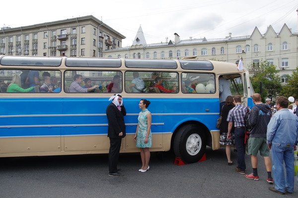 Междугородный автобус Ikarus 55 1953 года выпуска