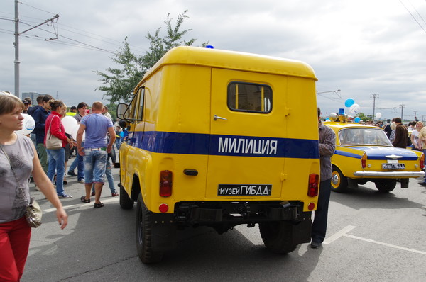 Милицейский автомобиль на базе УАЗ-469Б