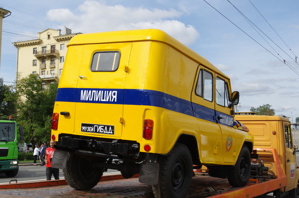 Милицейский автомобиль на базе УАЗ-469Б