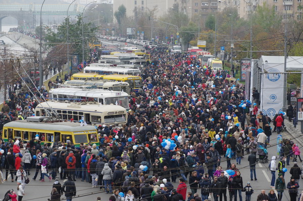 Праздник московского троллейбуса