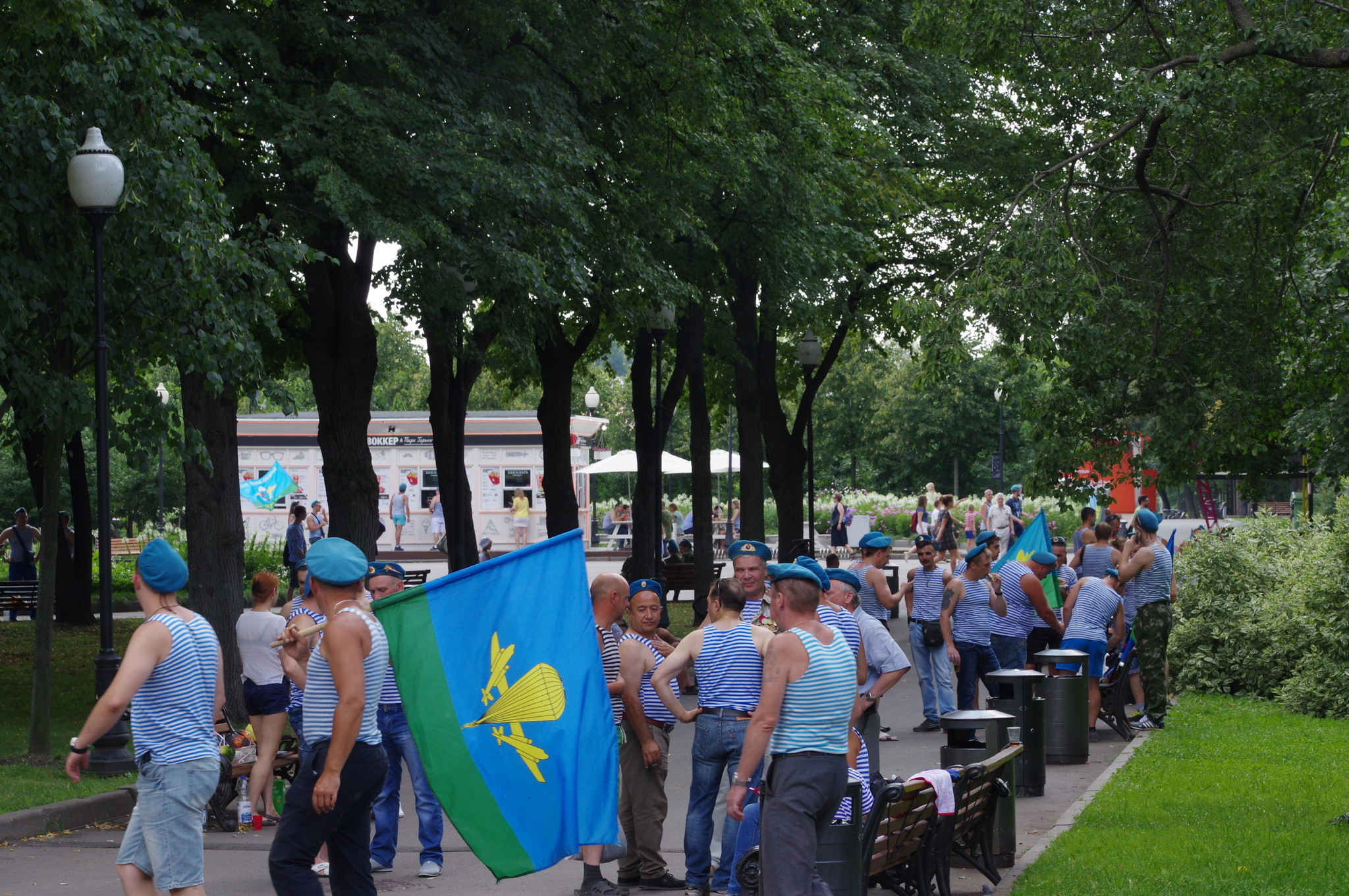 День воздушно-десантных войск в Парке Горького