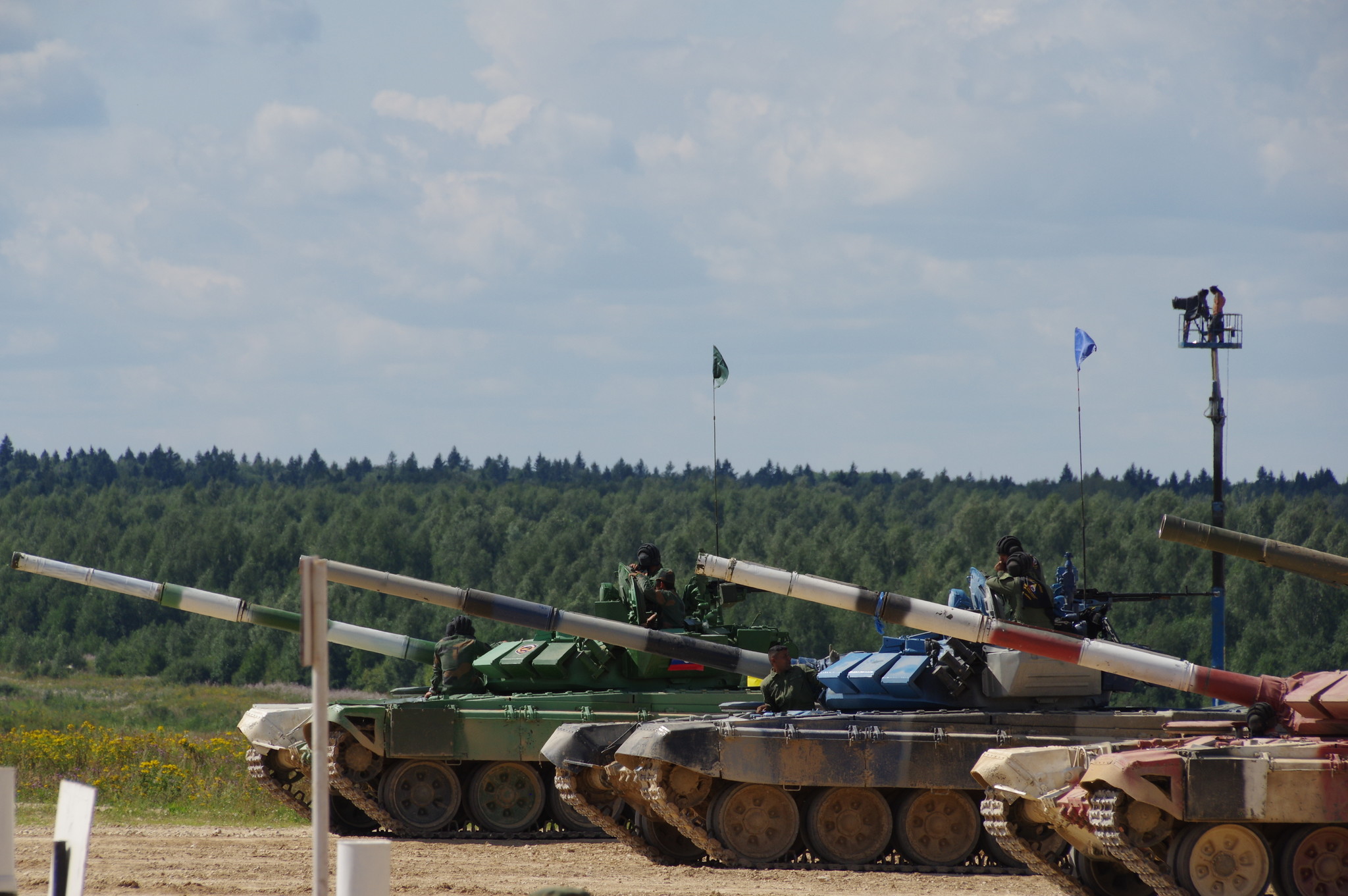 Основные боевые танки Т-72Б3