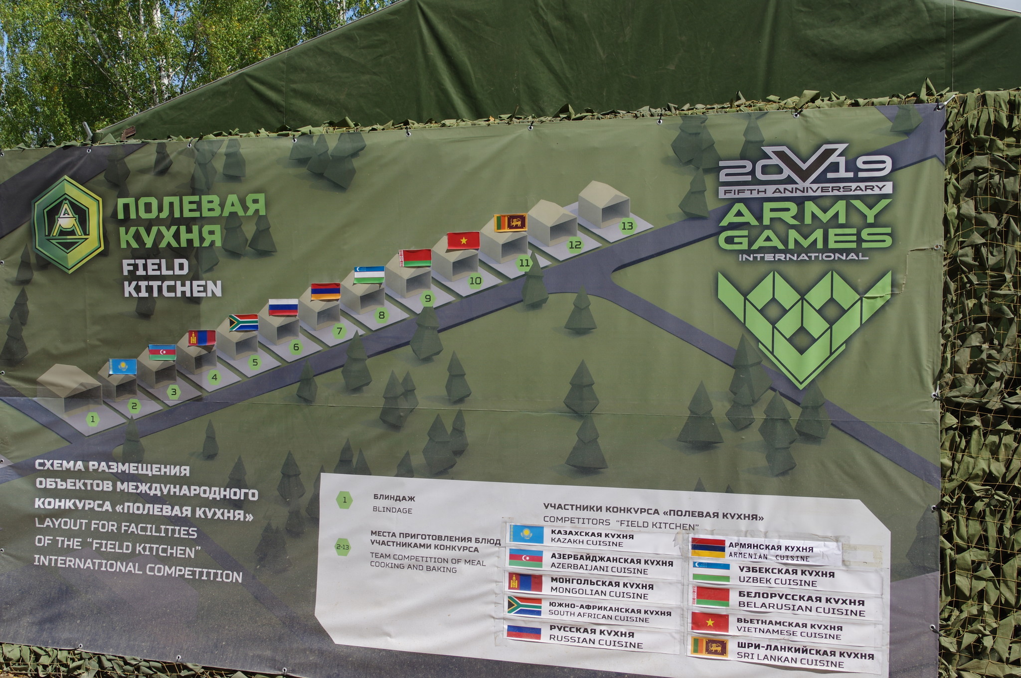 Международный конкурс «Полевая кухня» на подмосковном полигоне Алабино