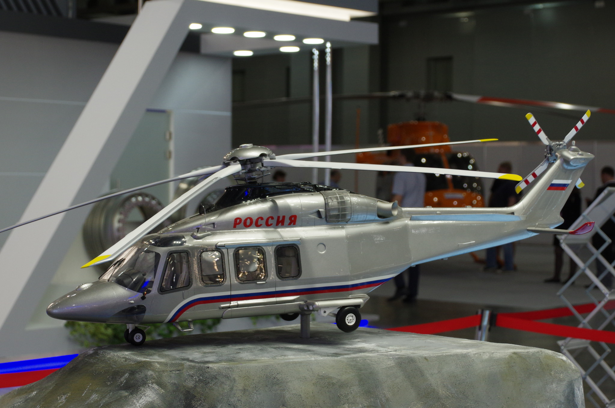 Модель вертолёта AW139