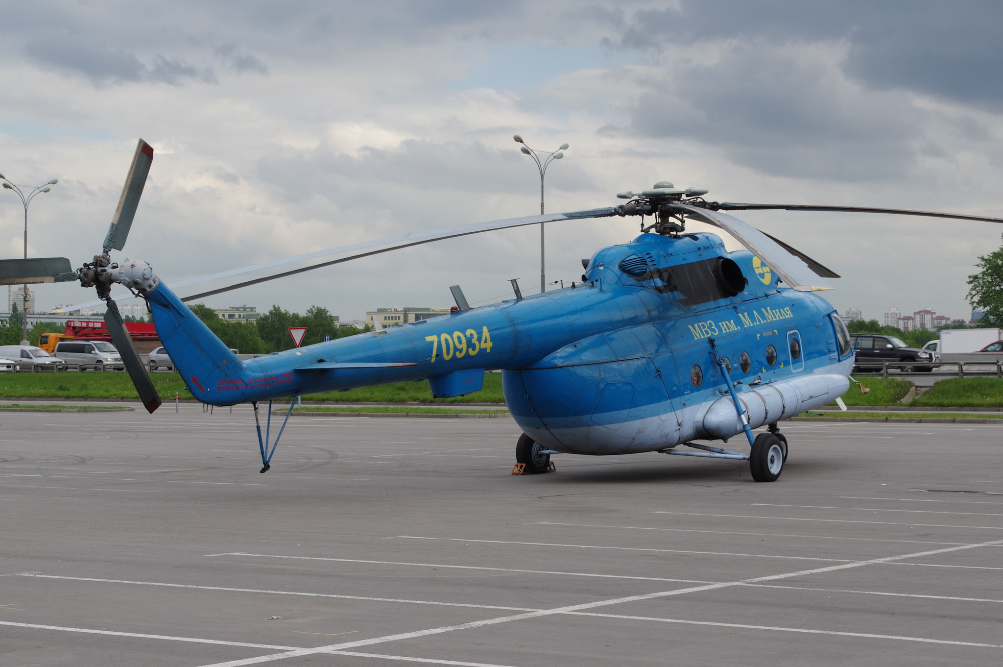 Ми-8МТ (бортовой номер RA - 70934) МВЗ им. М.Л. Миля