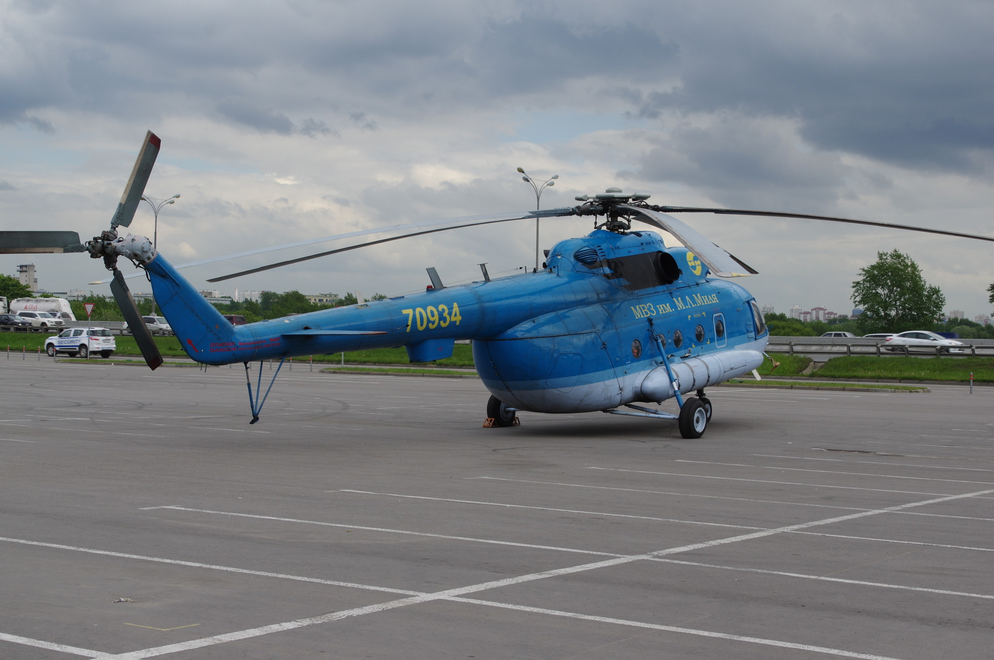 Вертолёт Ми-8МТ (бортовой номер RA - 70934) МВЗ им. Миля