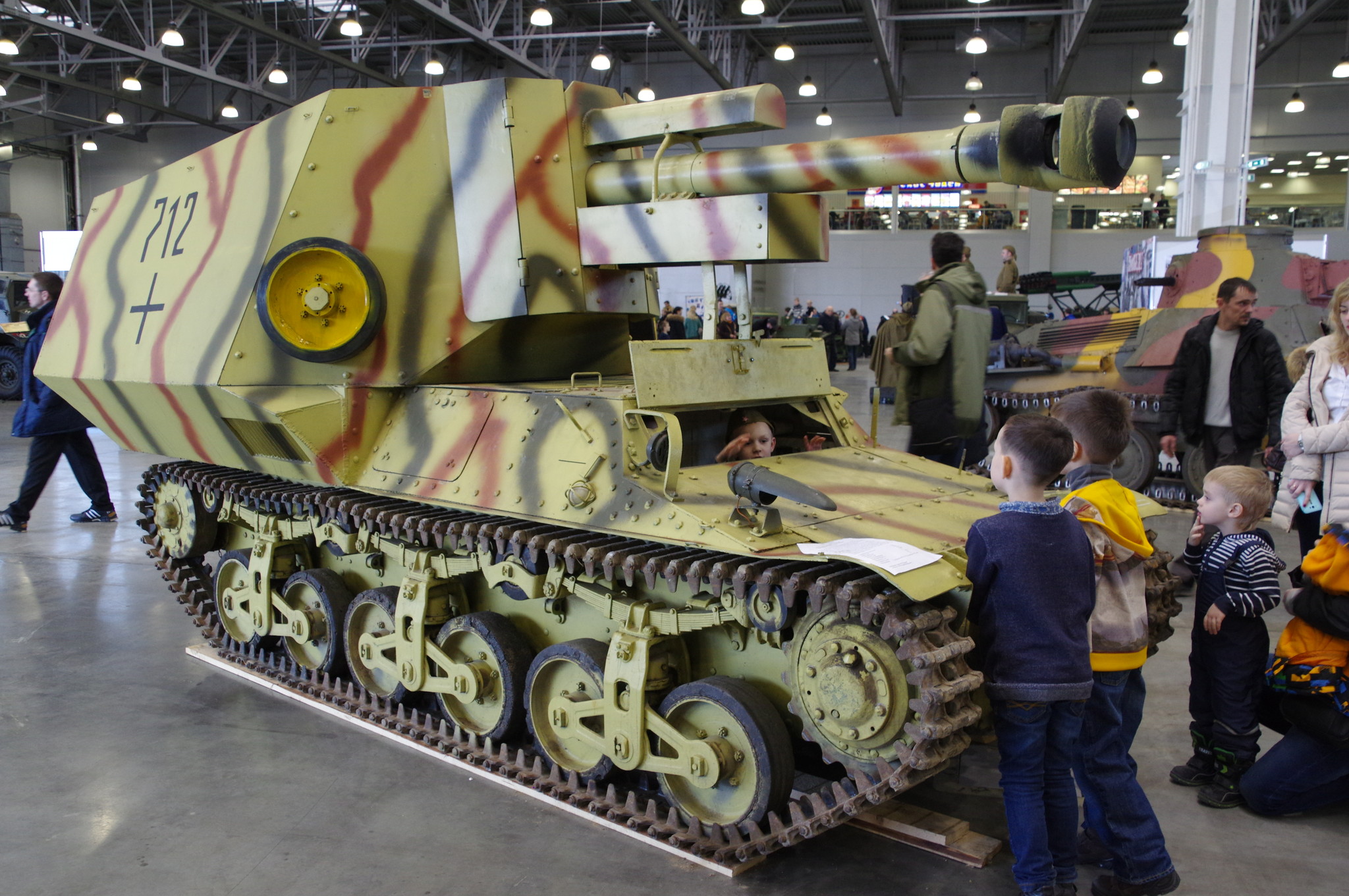 САУ 10,5 cm LeFH 18-4 auf Geschutzwagen Lr.S. (f) Alkett (Германия)