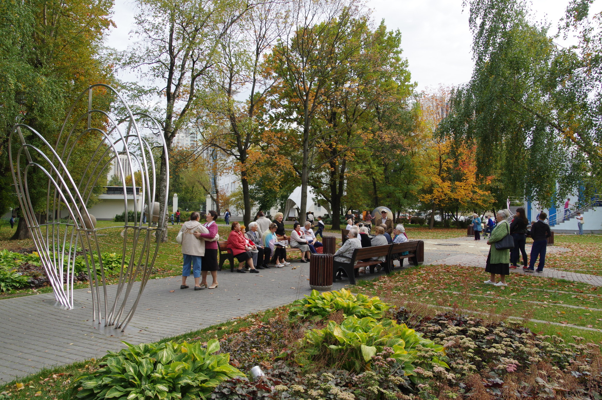 В парке «Сокольники»