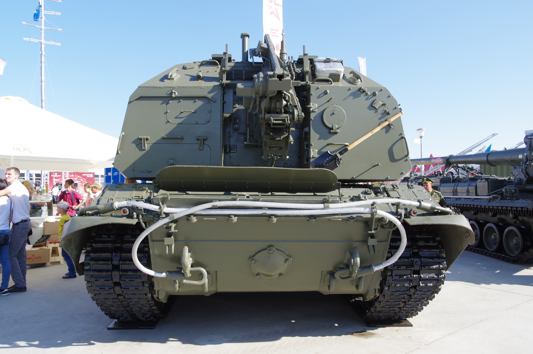 152-мм самоходная дивизионная гаубица 2С19М2 «Мста-СМ»