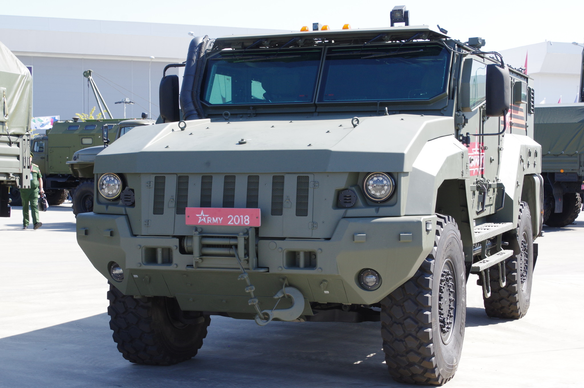 Защищённый автомобиль КАМАЗ-53949 «Тайфун-К»