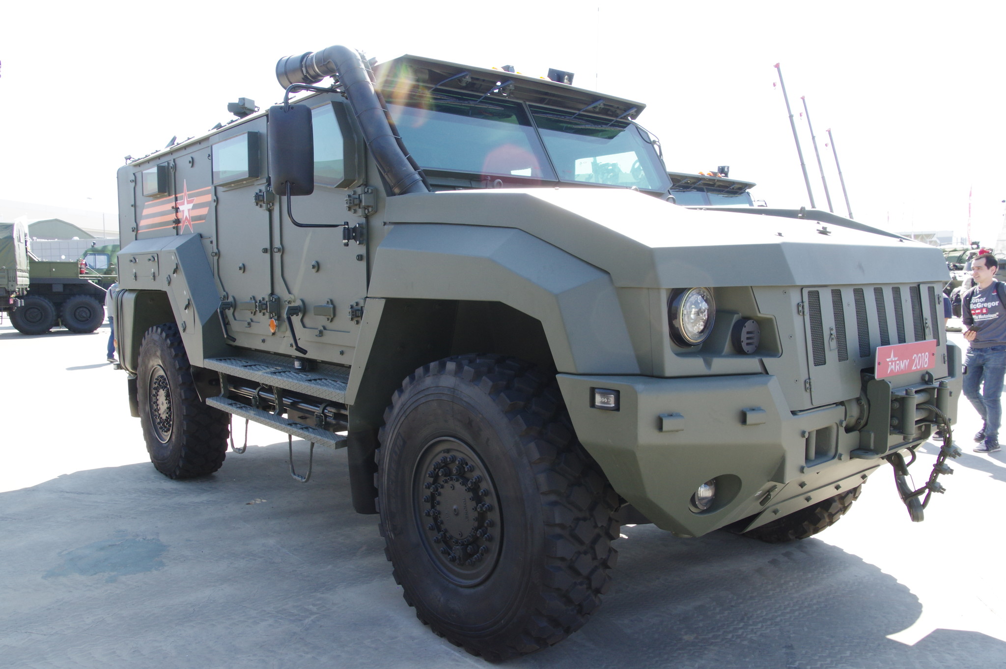 Защищённый автомобиль КАМАЗ-53949 «Тайфун-К»