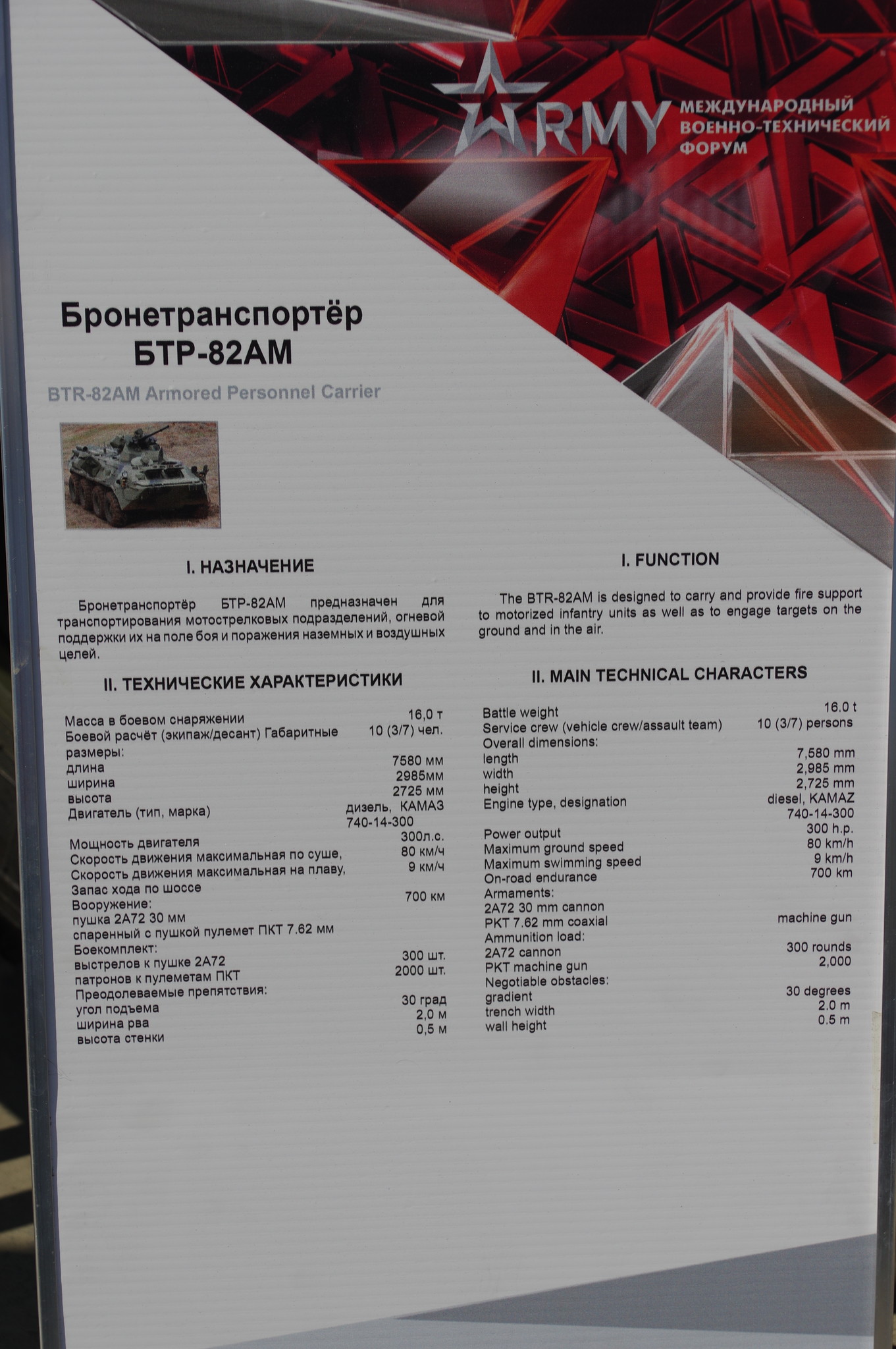 Бронетранспортёр БТР-82АМ