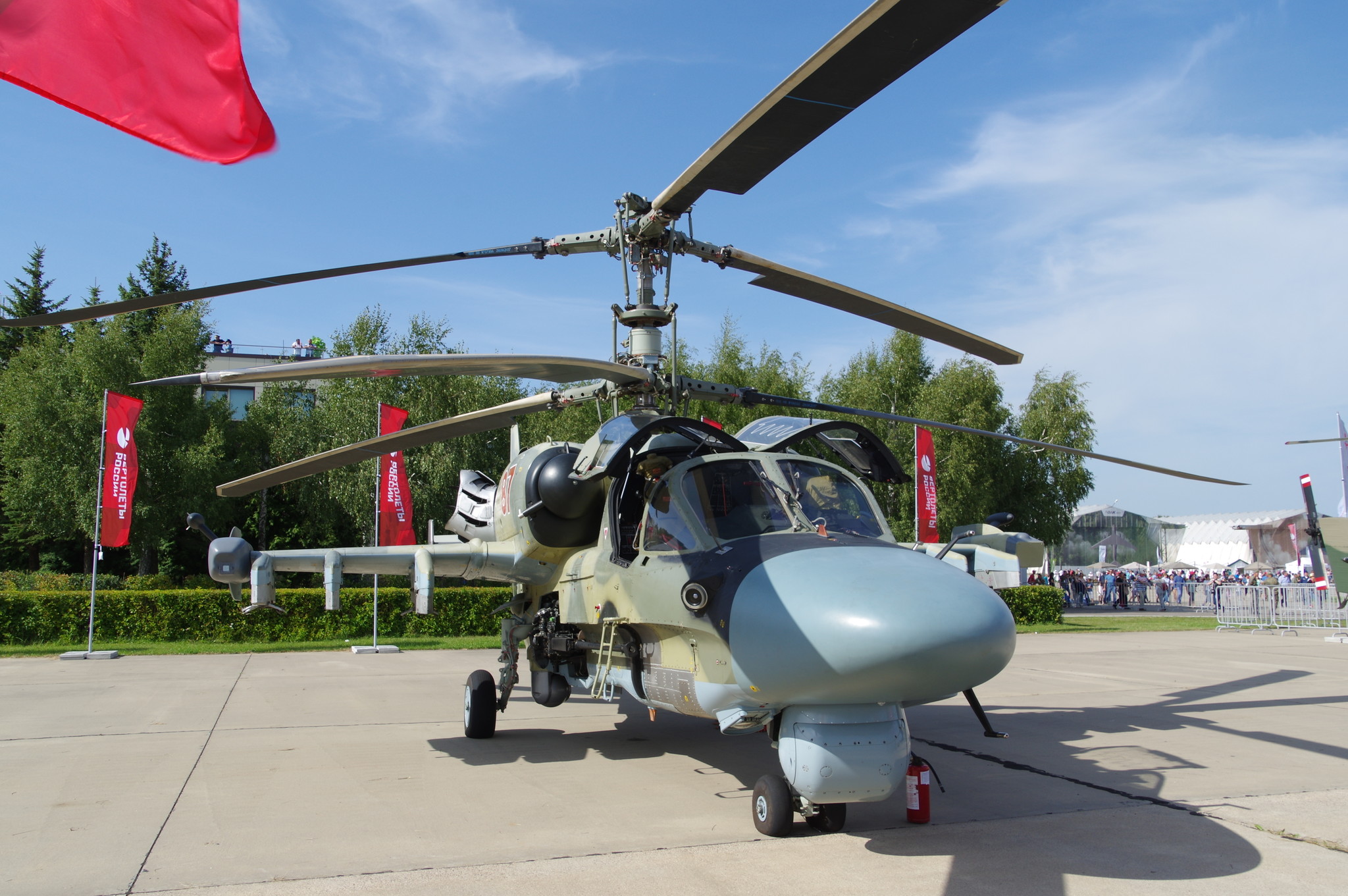 Многофункциональный вертолёт Ка-52 «Аллигатор»