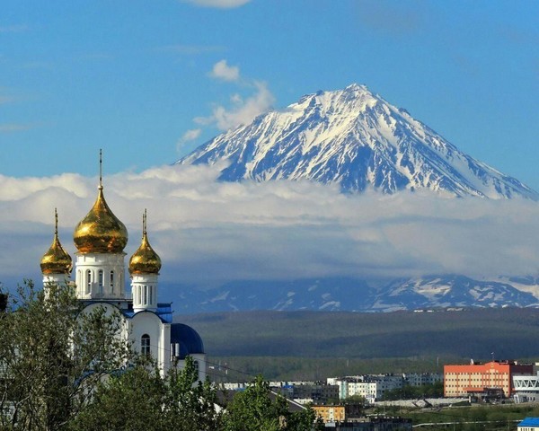 Часовня в Петропавловске Камчатском 2020