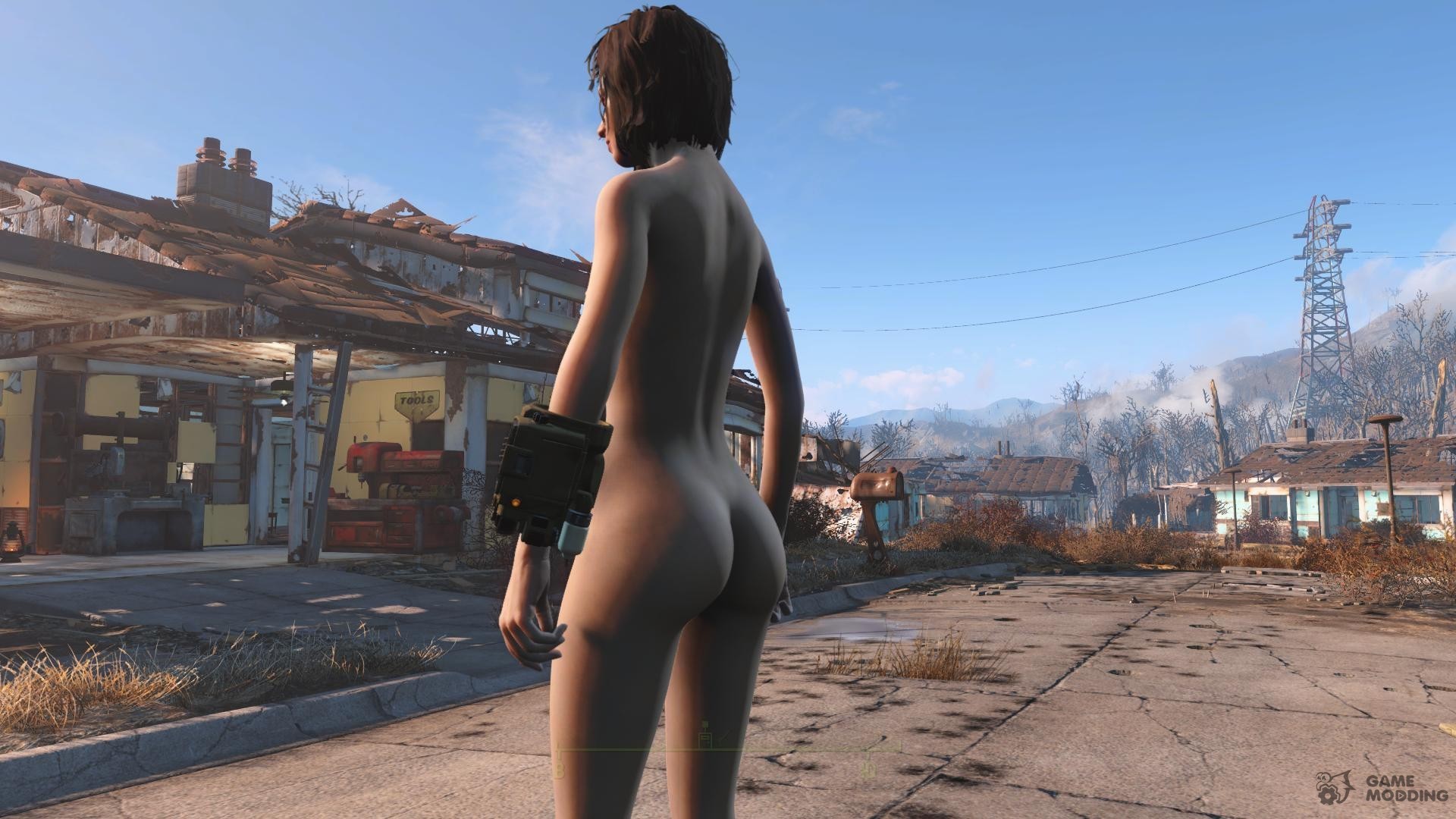 NUDE AND ALONE ДЛЯ FALLOUT 4