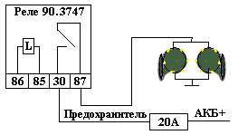 Схема подключения звукового сигнала на ваз 2114