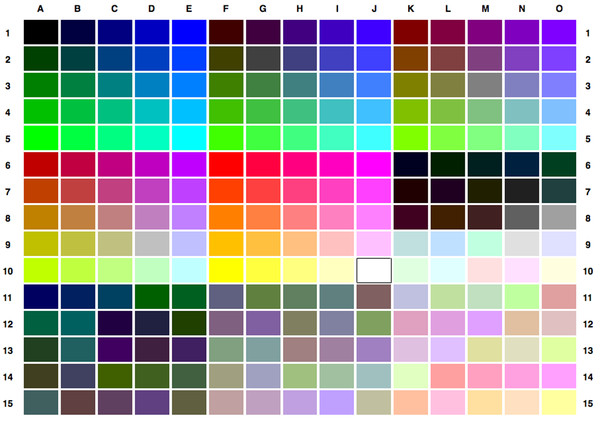 Картинка для принтера проверки цветовой гаммы