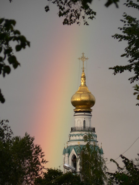 Радуга над Вологдой.
