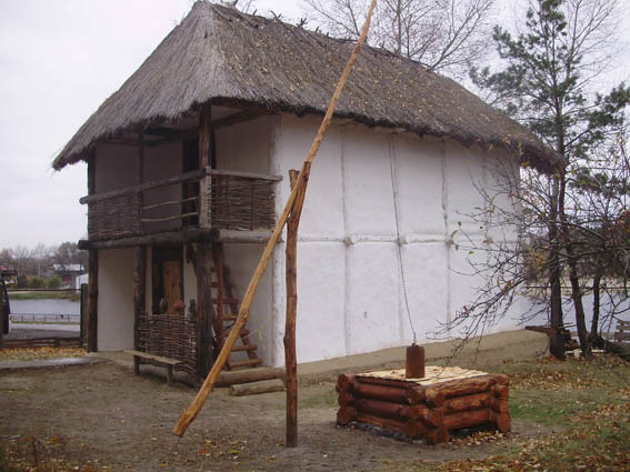 Трипольский дом в натуральную величину