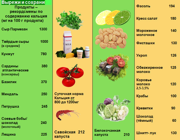 Пищевые продукты которые служат важнейшим источником кальция