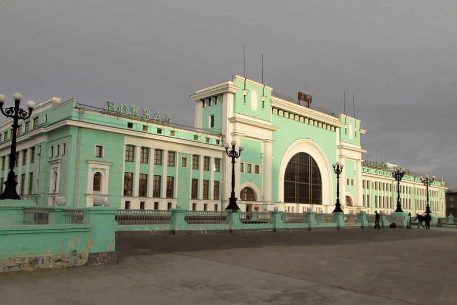 Вокзал в воркуте на