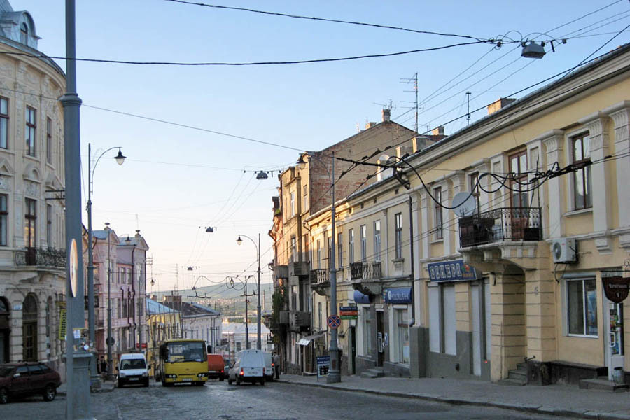 Карта города черновцы с улицами и домами