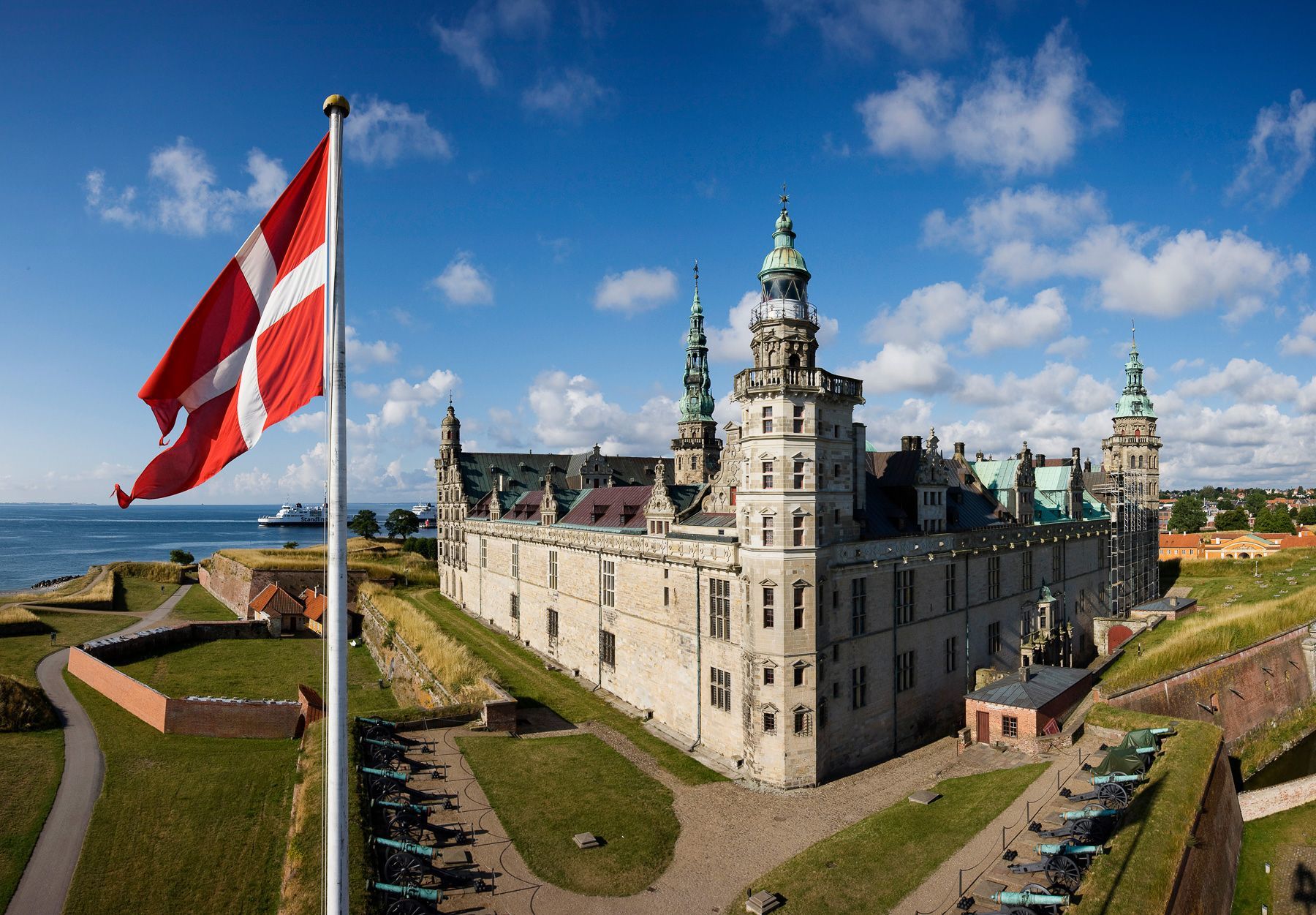Дания замок Кронборг (Хельсингер)