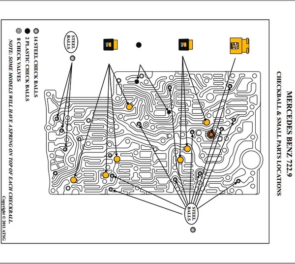 Мерседес 124 схема гидроблока акпп