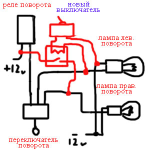 Схема подключения реле на муравье