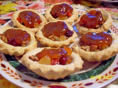 пирожные с фруктами
