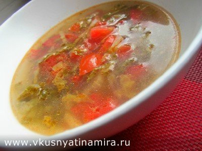 Овощной суп