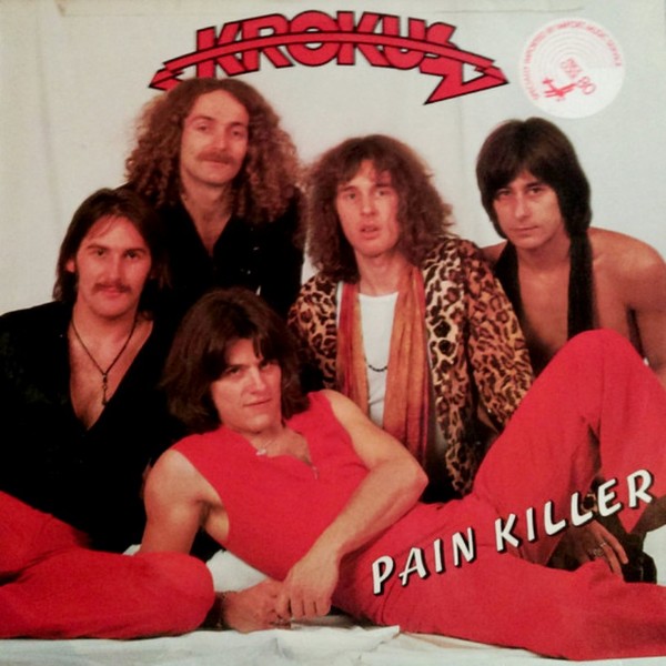 Название группы в крокусе. Группа Krokus. Krokus Painkiller 1978. Krokus группа обложка. Krokus группа 1980.