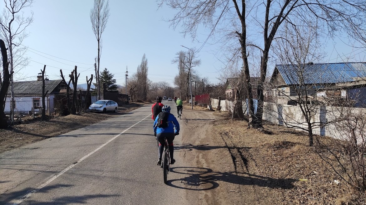 велопробег в Партизанск