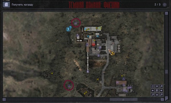 Карта тайников бар dead air