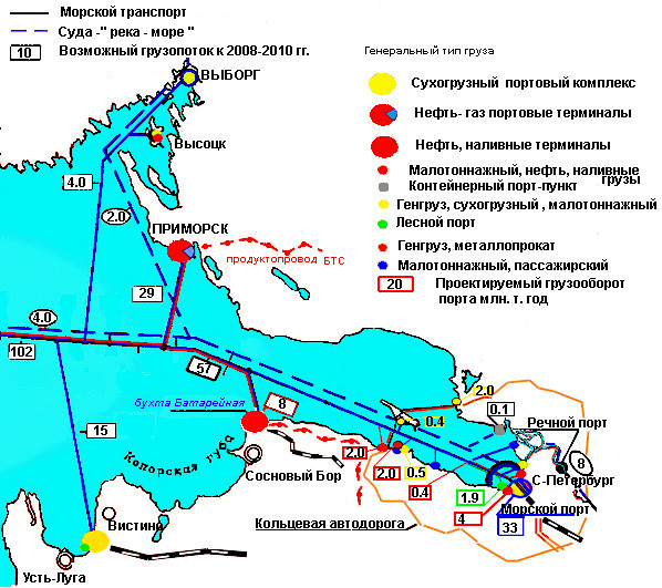 Финский залив карта границы