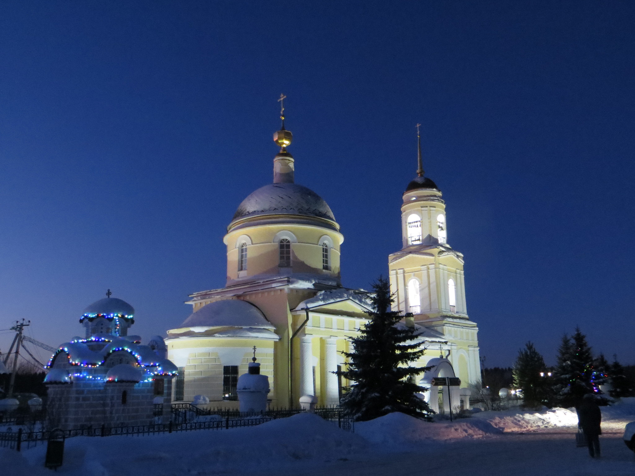 Храм в Радонеже Сергиев Посад