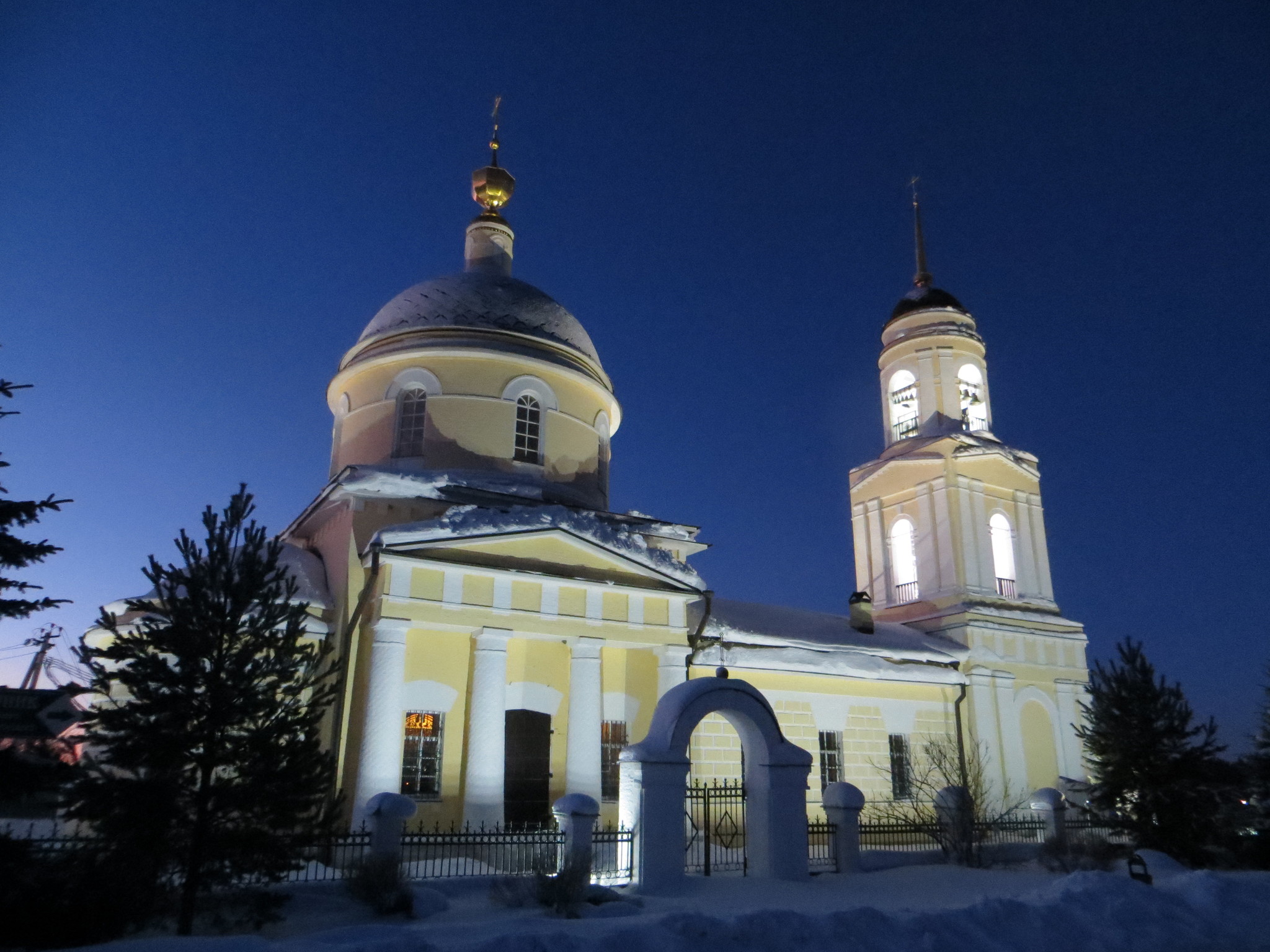 Храм в Радонеже Сергиев Посад