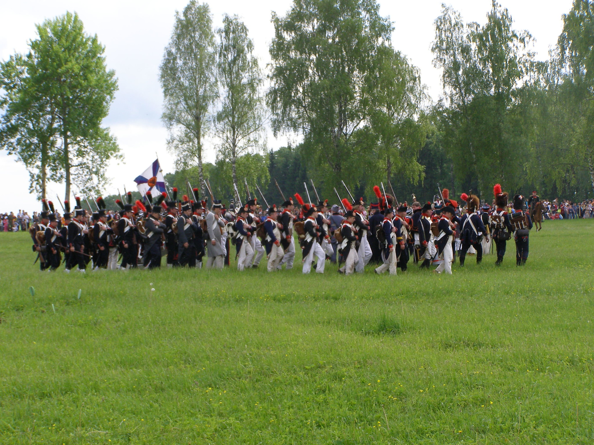Бородинское сражение 1812 флаги