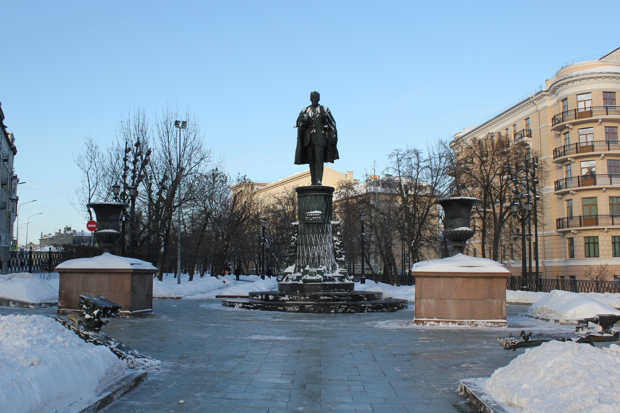 Сретенский бульвар и Тургеневская площадь