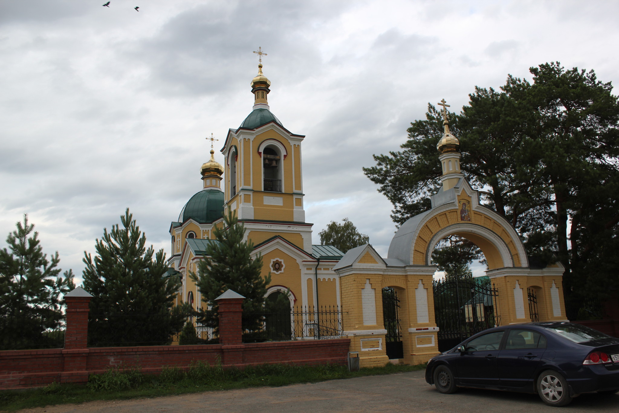 Сёла Пермского края - Лобаново и Кольцово