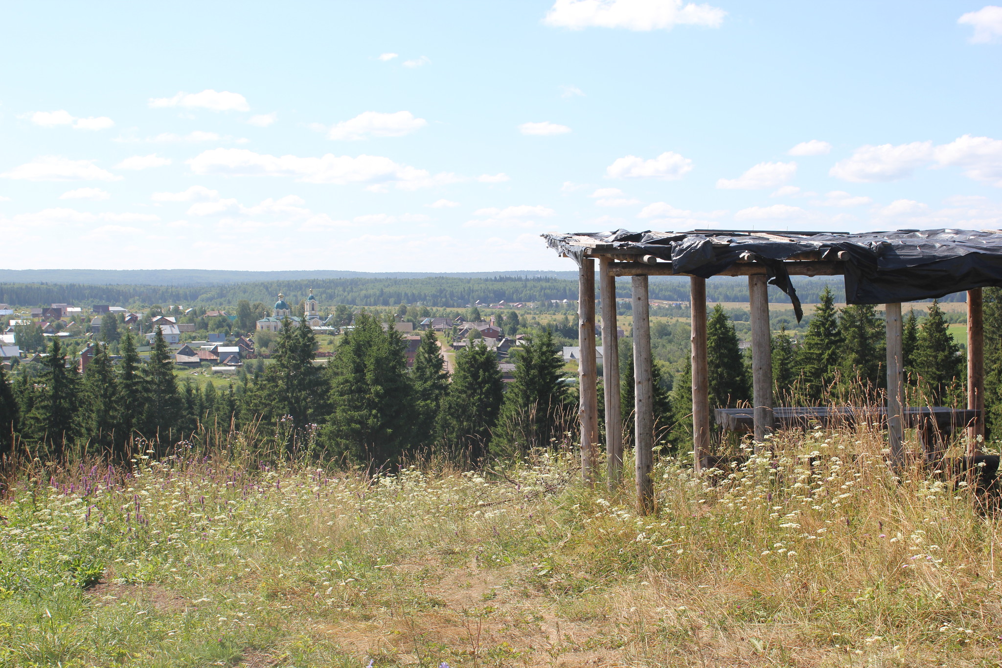 Пермский край. Село Кольцово