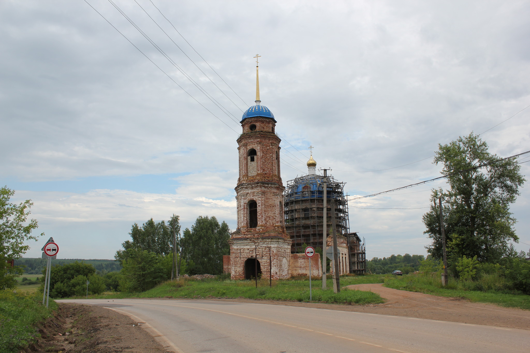 Пермский край. Село Острожка