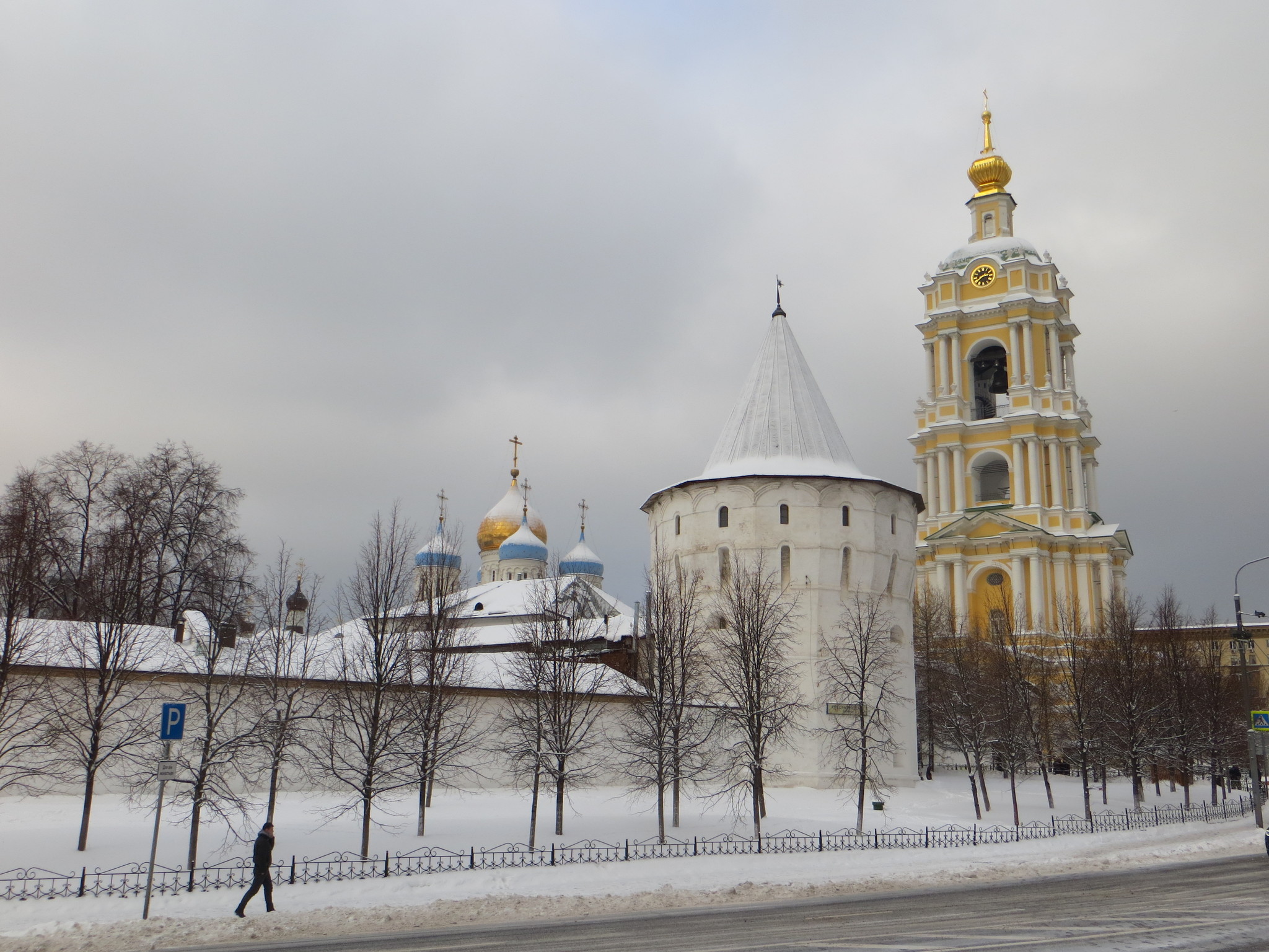 Новоспасский монастырь территория