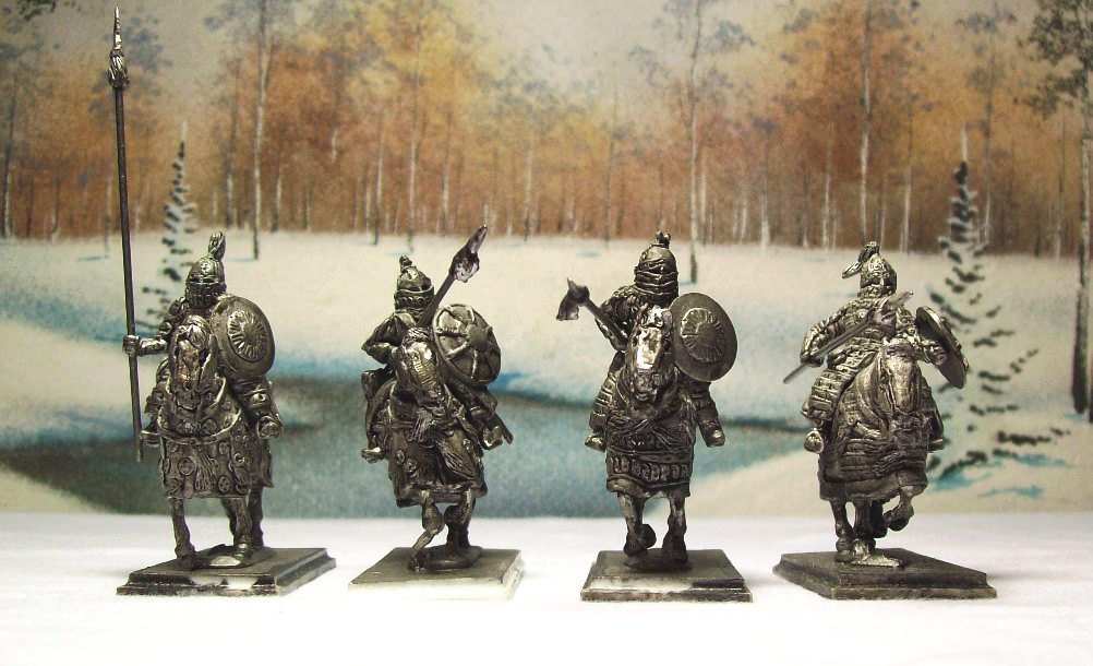 КОННЫЕ МОНГОЛЫ от Varang Miniatures H-3085