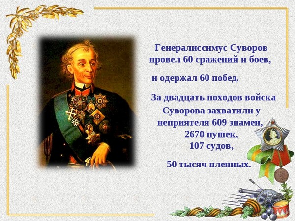 План текста суворов