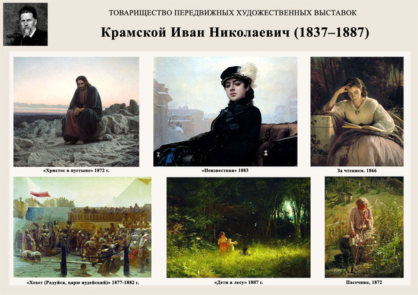 Художники-передвижники в проекте "Краски и звуки" - ЖИВОПИСЬ. ИСКУССТВО ХУДОЖНИК